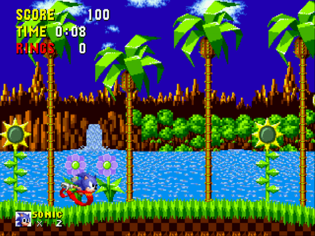 An Apeeling Sonic Hack Screenshot 1
